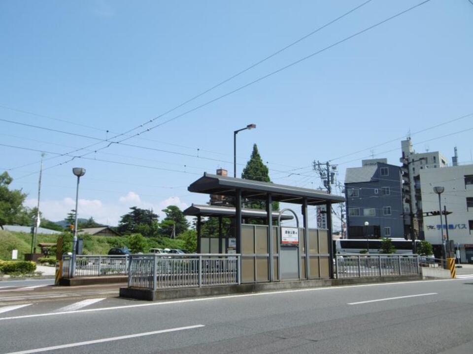 市内電車 道後公園駅