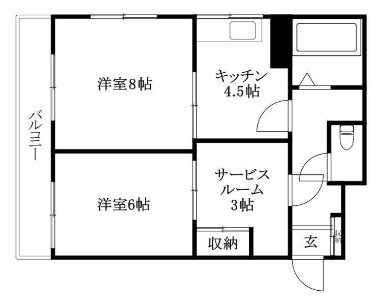 トロワボヌール中村