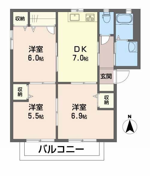 バリュージュＳＡＹＡ　Ｃ・Ｄ棟