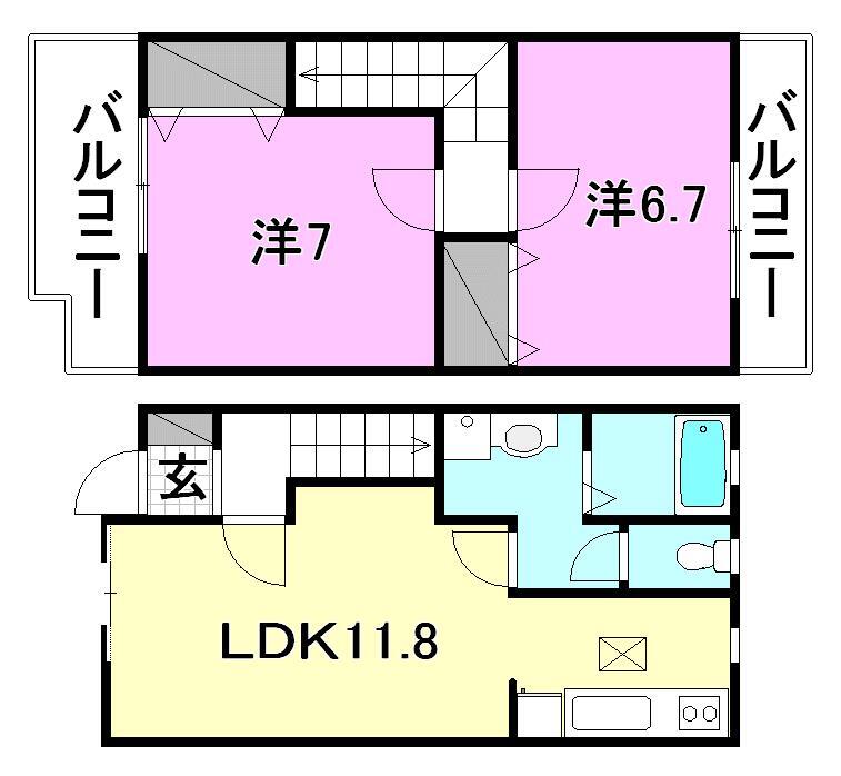 フォンテーヌパルクＭ　Ｂ棟