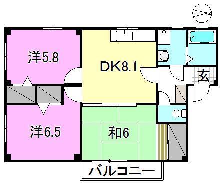 フォブール来住Ａ棟