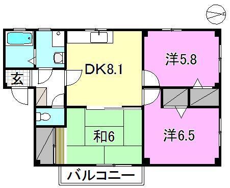 フォブール来住Ａ棟