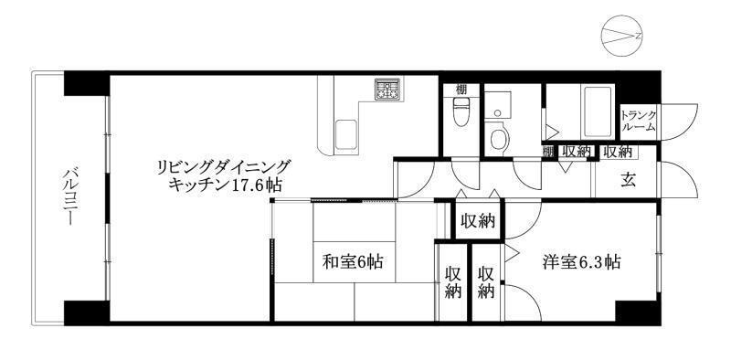 サントノーレ愛大医学部前弐番館