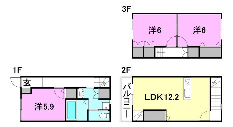 アルト松前　西棟