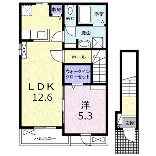 プラシード・ヴィラＭ　Ｂ