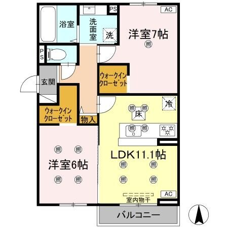 クランツ古川西　Ａ棟