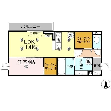 クランツ古川西　Ａ棟