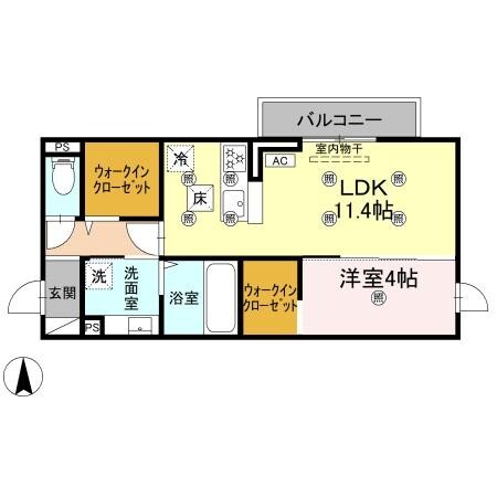 クランツ古川西　Ｂ棟