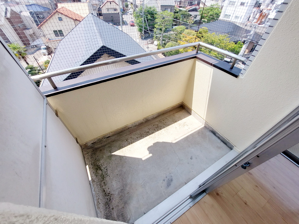 バルコニー 西側