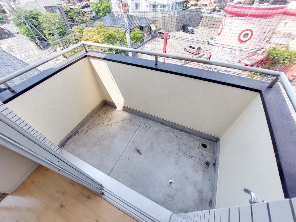 バルコニー 北側