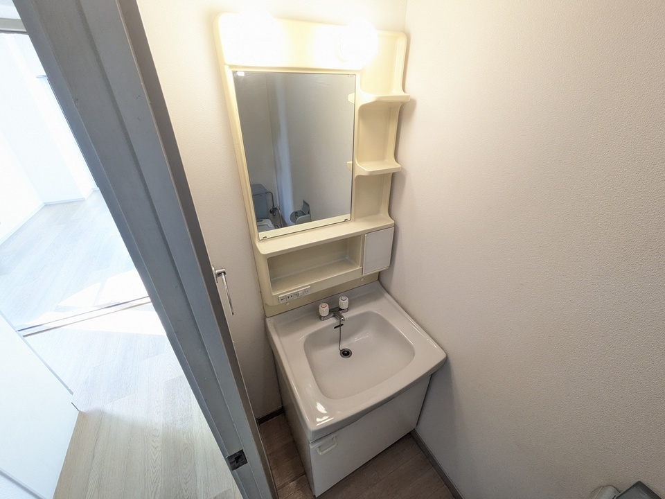 シャワー付洗面化粧台