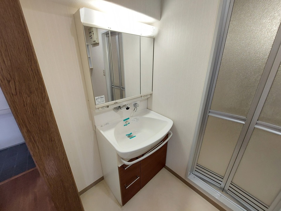 シャワー付洗面化粧台