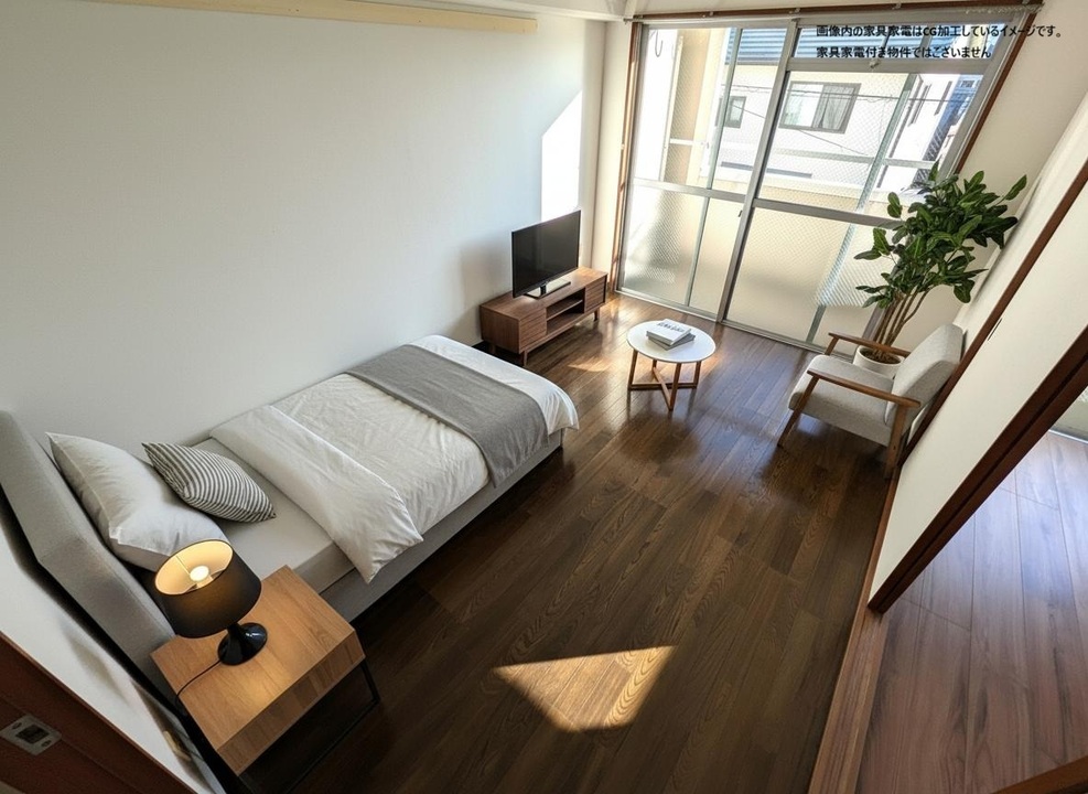 洋室6帖（南東側）