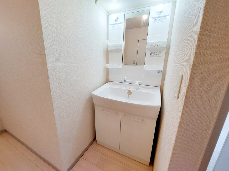 シャワー付洗面化粧台
