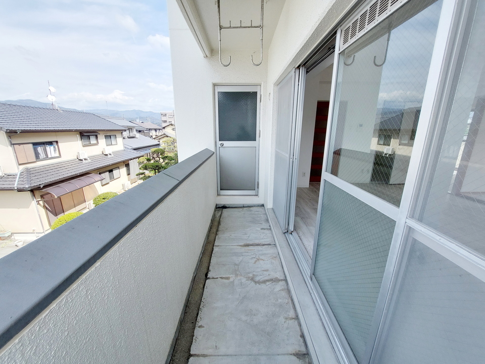 バルコニー 北側