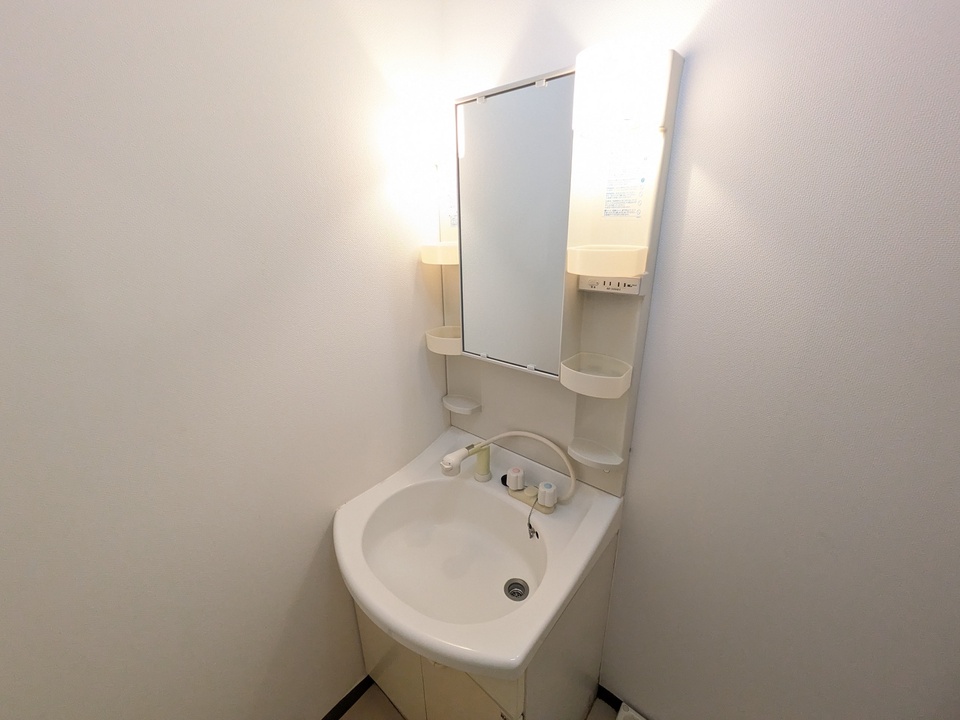 シャワー付洗面化粧台