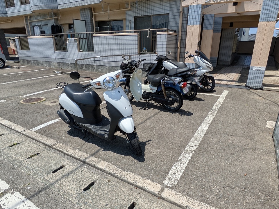 バイク置場