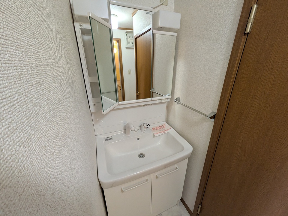 シャワー付洗面化粧台