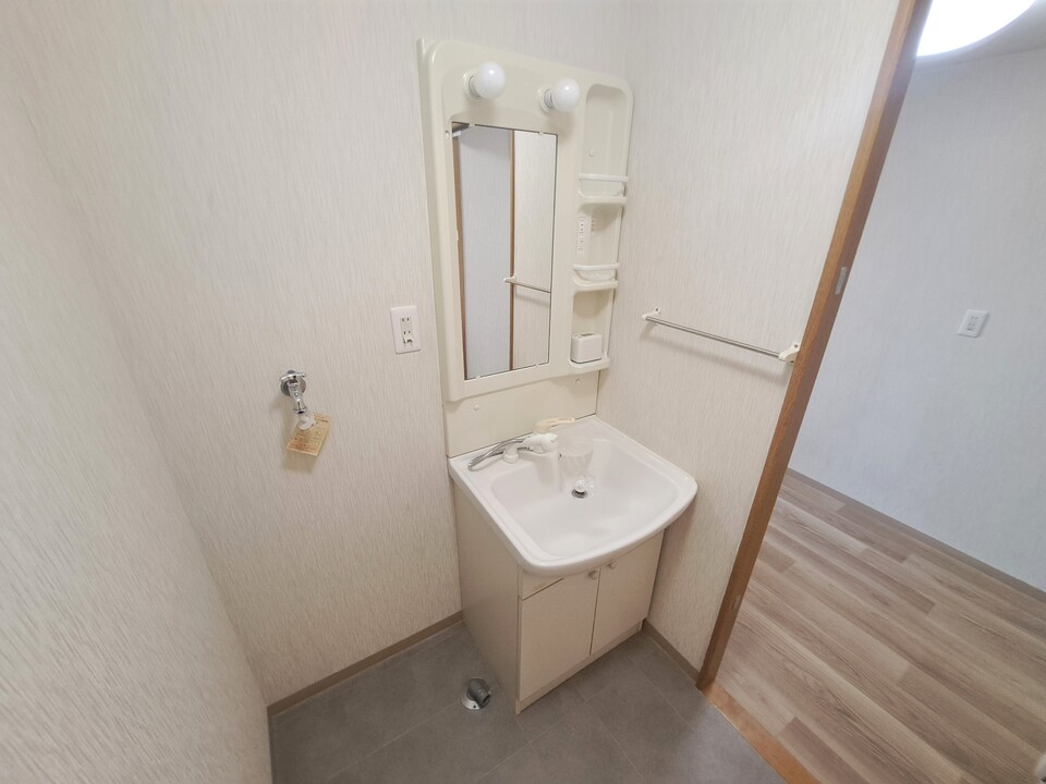 シャワー付洗面化粧台