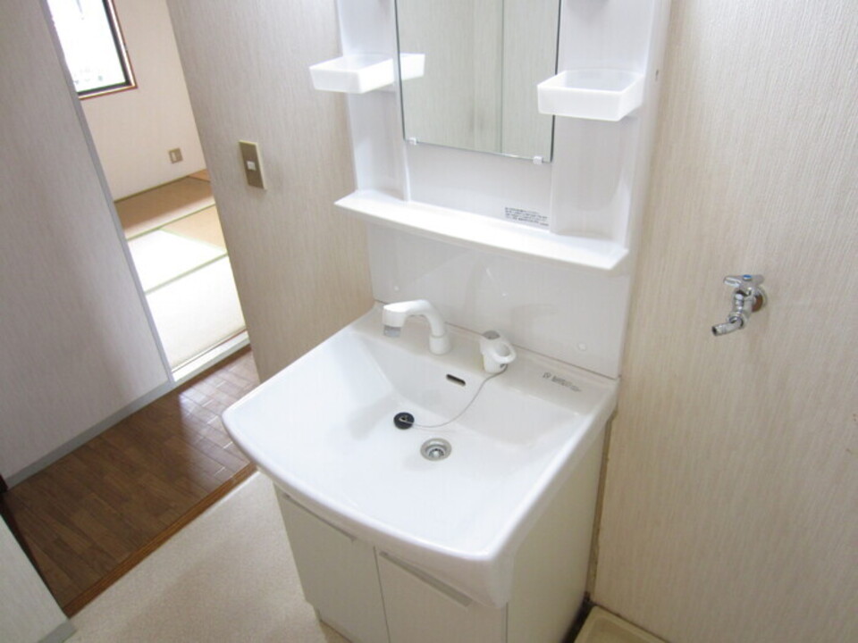 シャワー付洗面化粧台