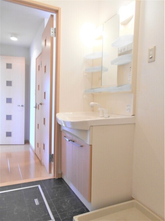 シャワー付洗面化粧台