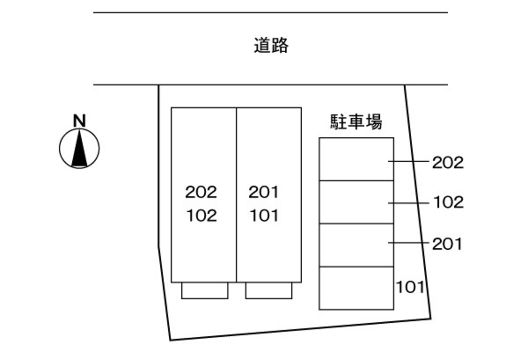 駐車場配置図.