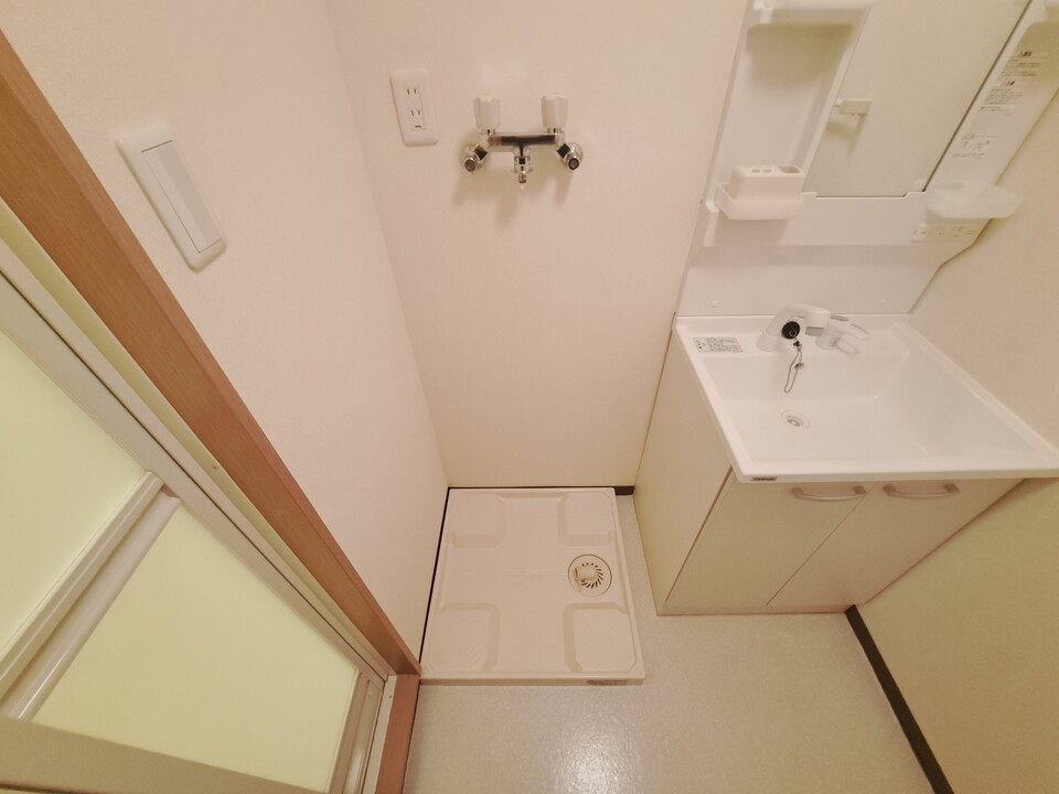 洗濯機置場