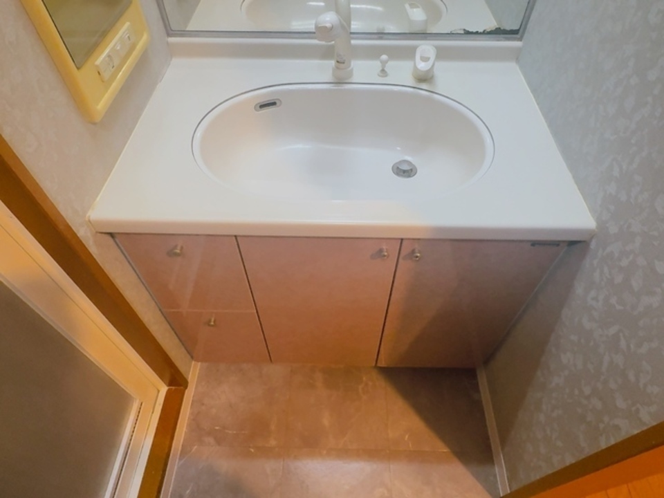 シャワー付洗面化粧台