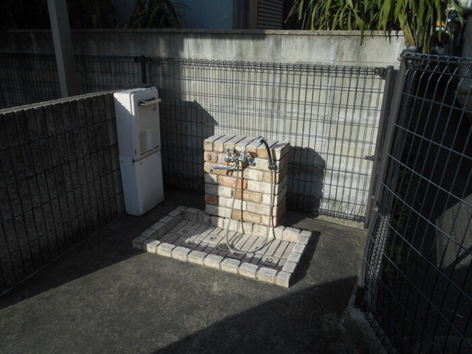 ペット洗い場