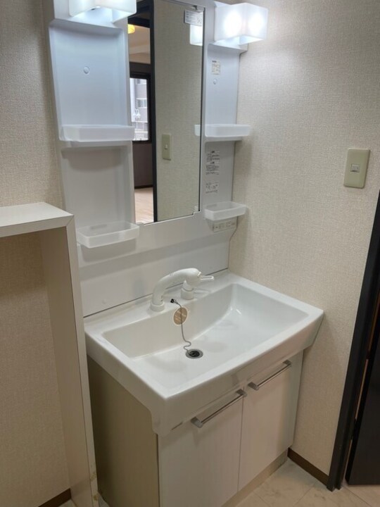 シャワー付洗面化粧台