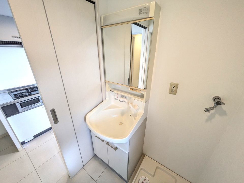 シャワー付洗面化粧台