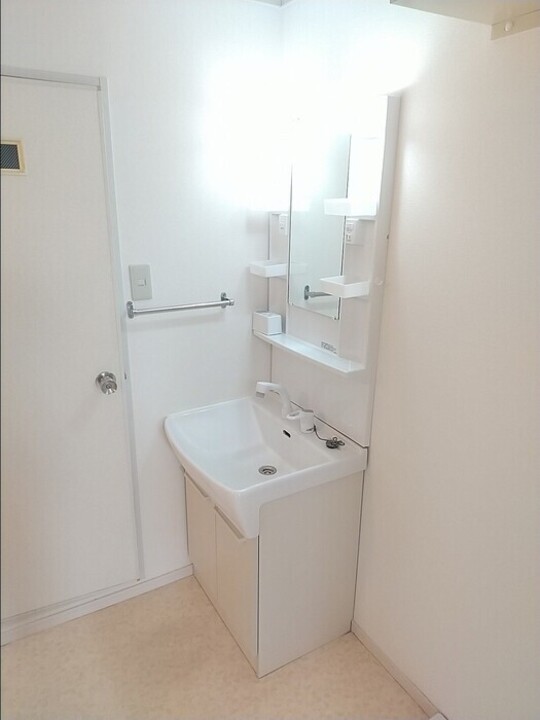 シャワー付洗面化粧台