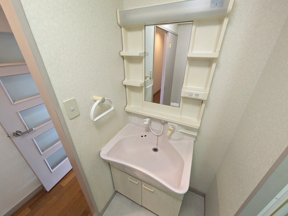 シャワー付洗面化粧台