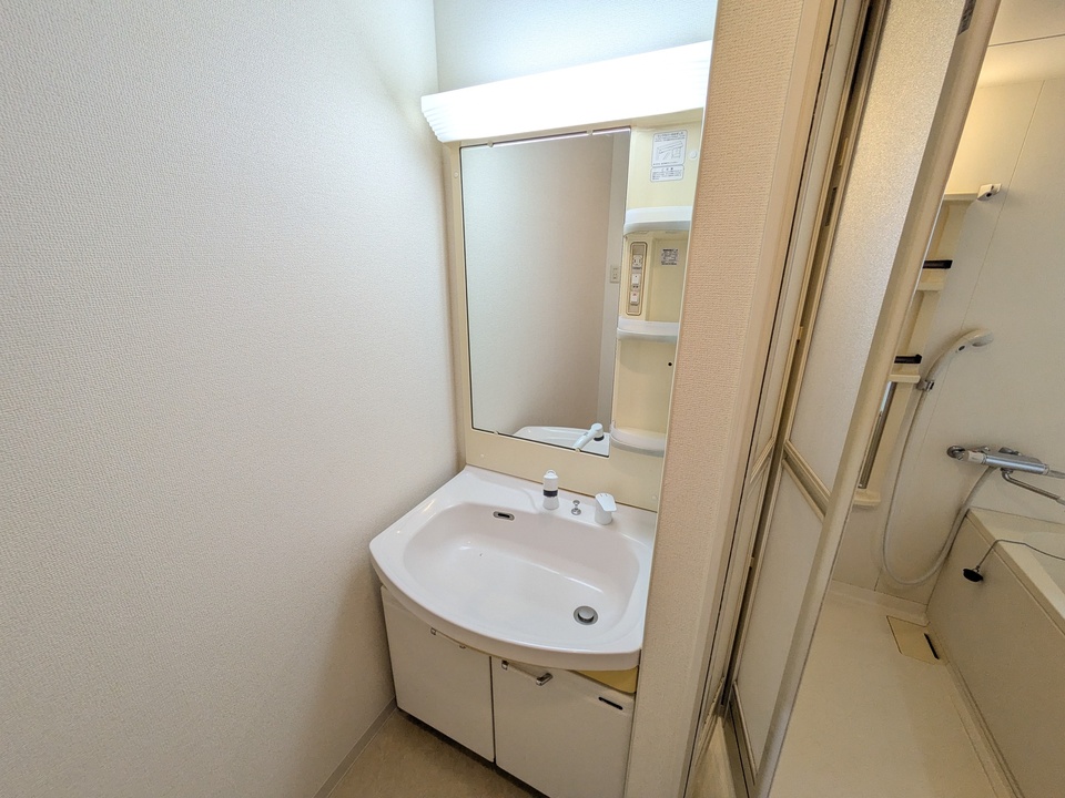 シャワー付洗面化粧台