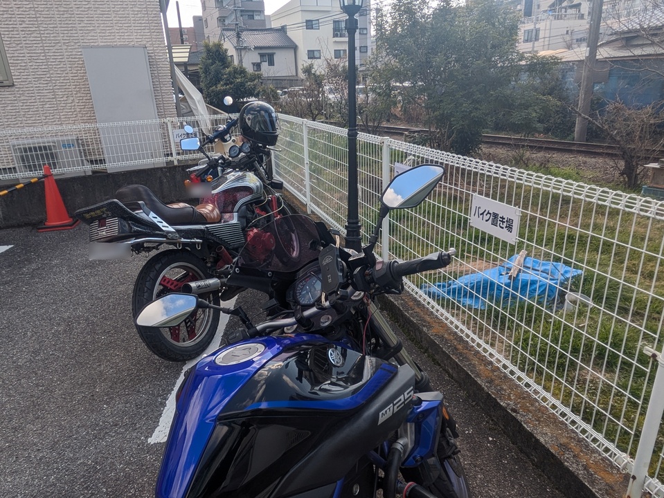 バイク置場