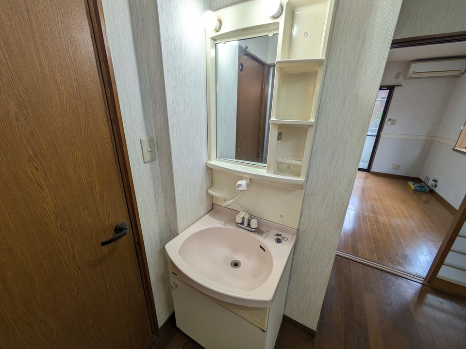 シャワー付洗面化粧台