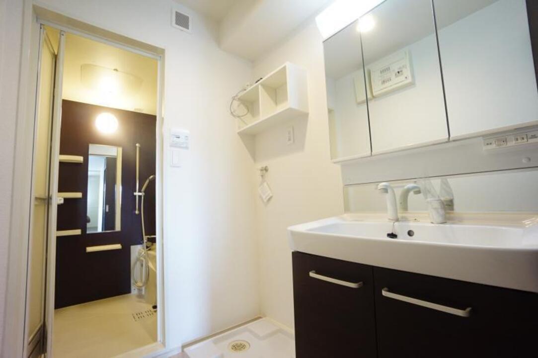 シャワー付洗面化粧台