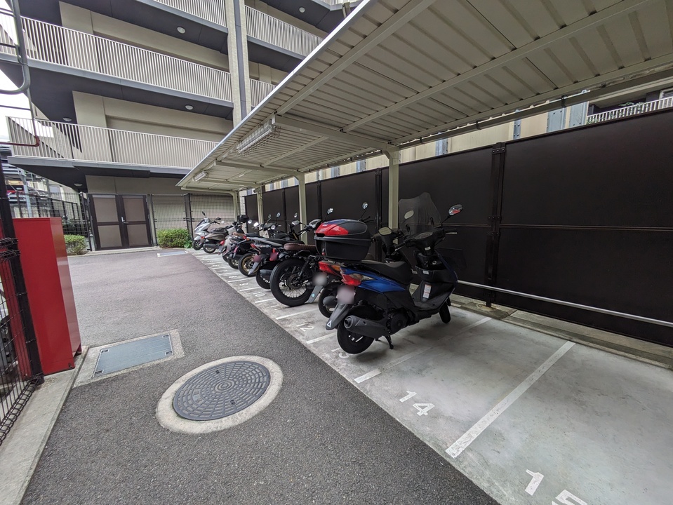 バイク置場