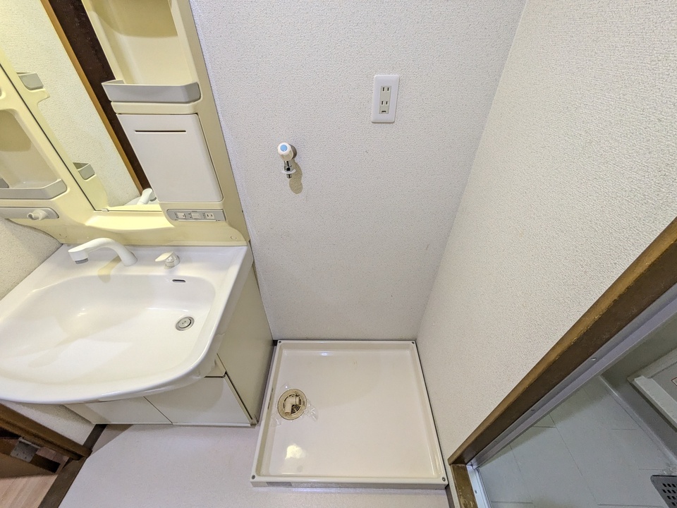 洗濯機置場