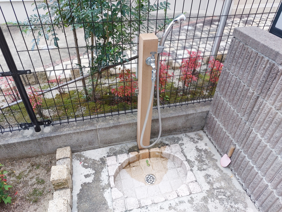 ペット洗い場