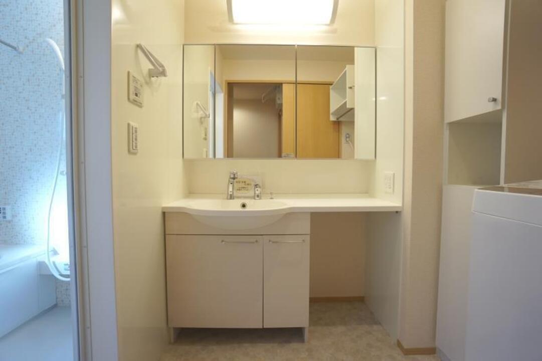 シャワー付洗面化粧台