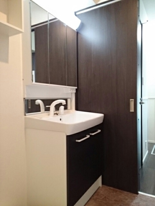 シャワー付洗面化粧台