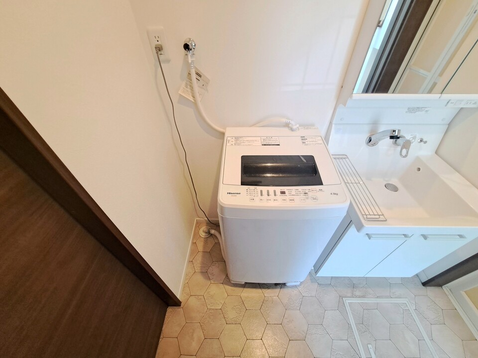 洗濯機置場