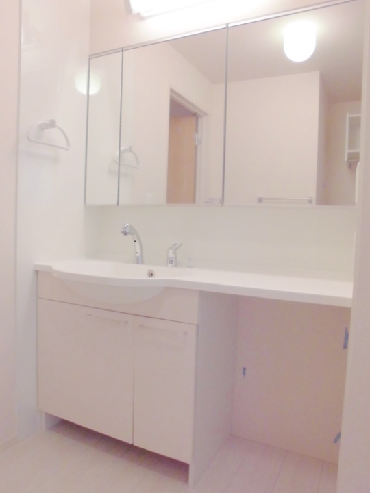 シャワー付洗面化粧台