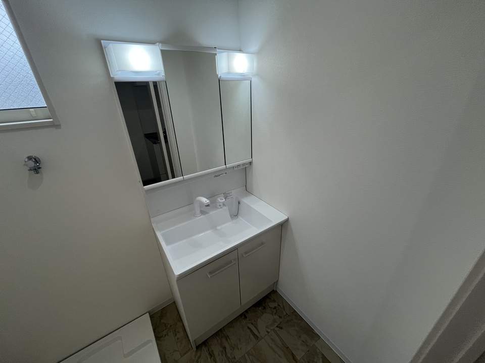 シャワー付洗面化粧台