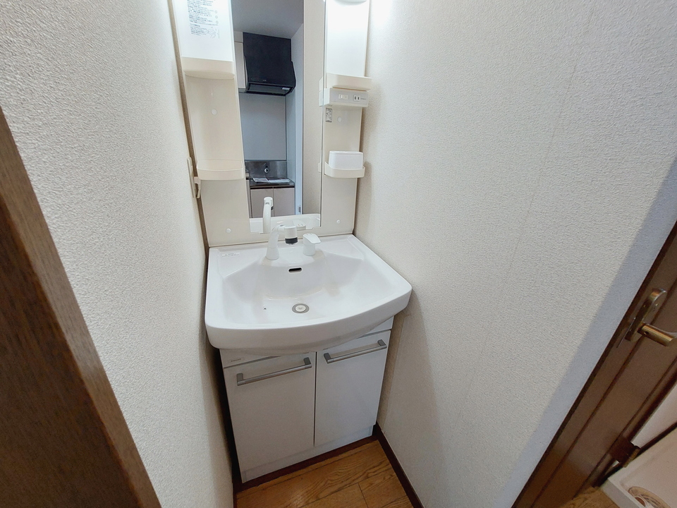 シャワー付洗面化粧台