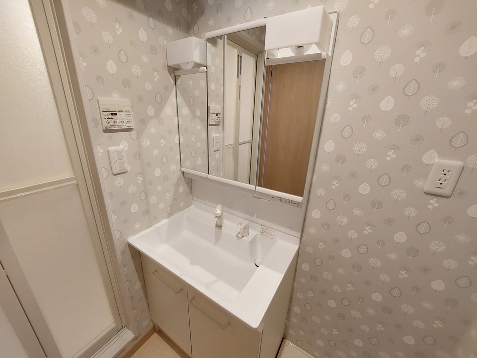 シャワー付洗面化粧台