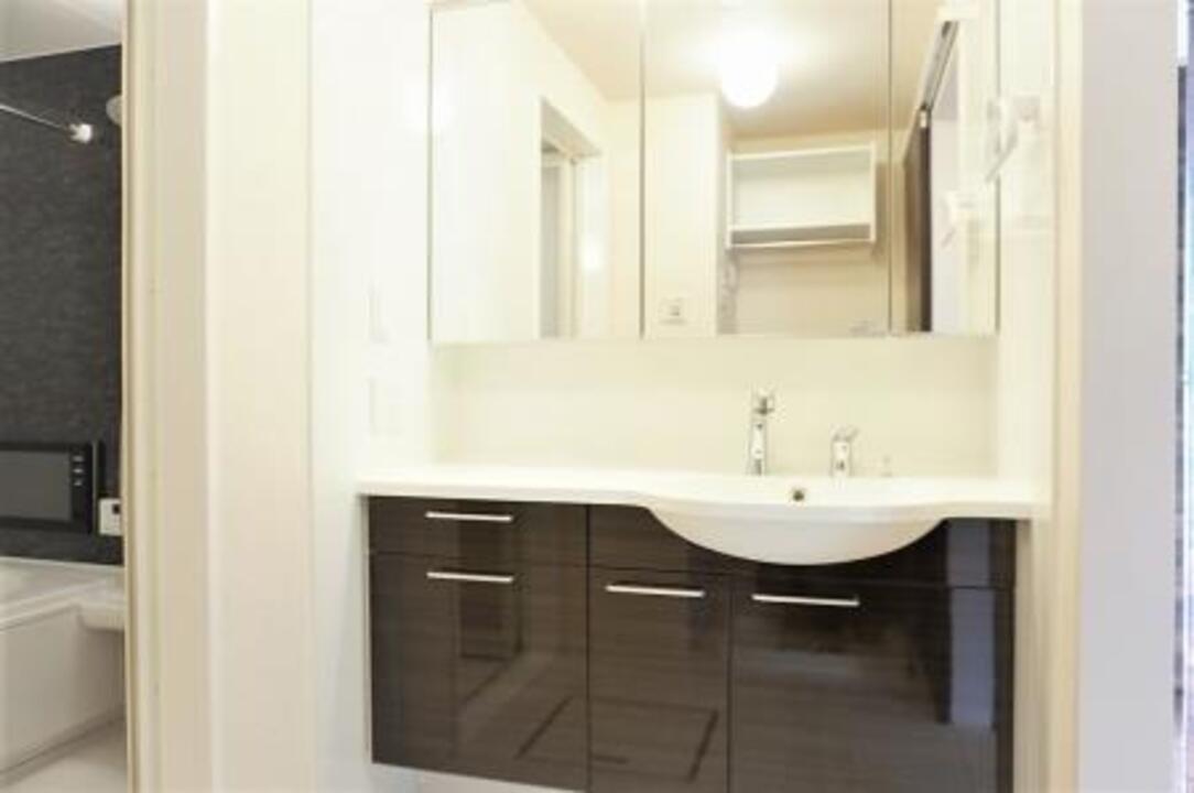 シャワー付洗面化粧台