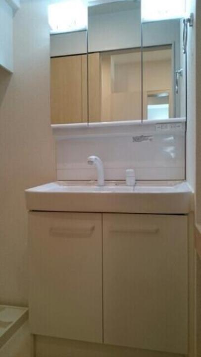 シャワー付洗面化粧台