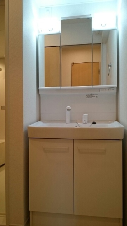 シャワー付洗面化粧台